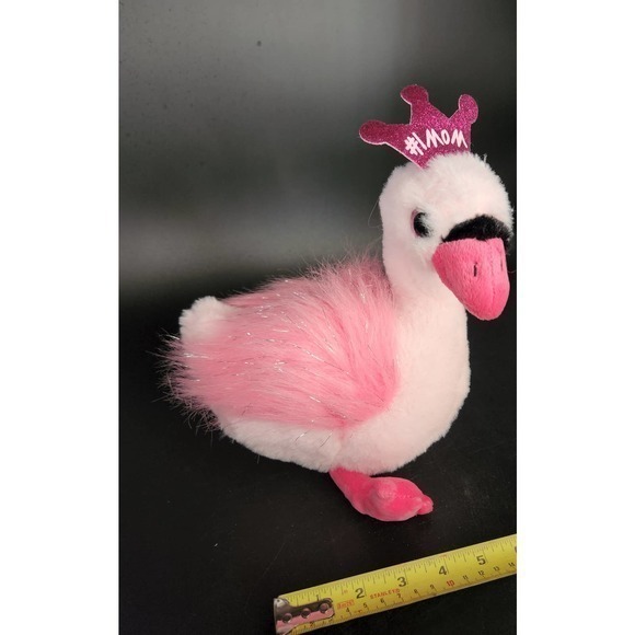 Set of 3 Kids of‎ America 2017 Plush #1 Mom Flamingos - Picture 6 of 8